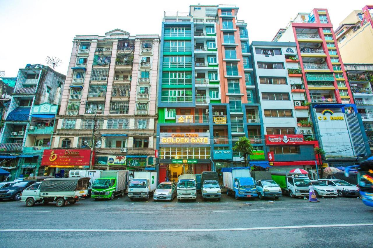 Golden Gate China Town Hotel Rangoon Eksteriør billede
